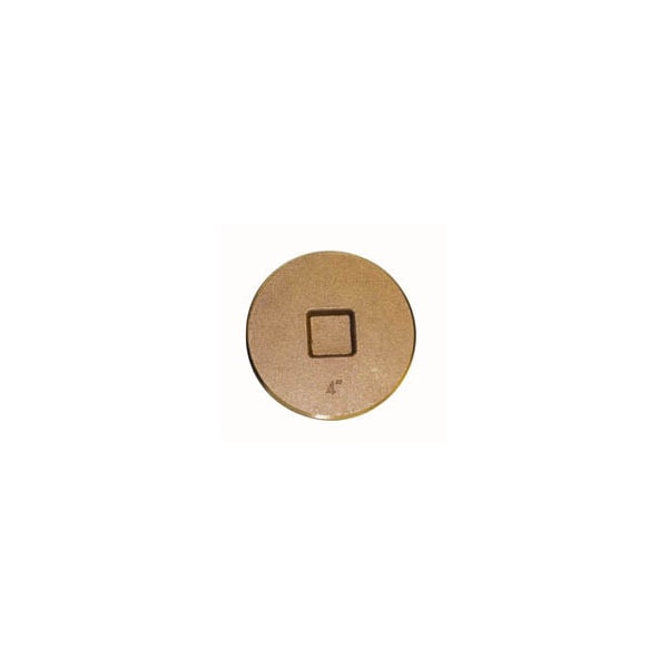 5-1/2" BRASS COUNTERSUNK PLUG